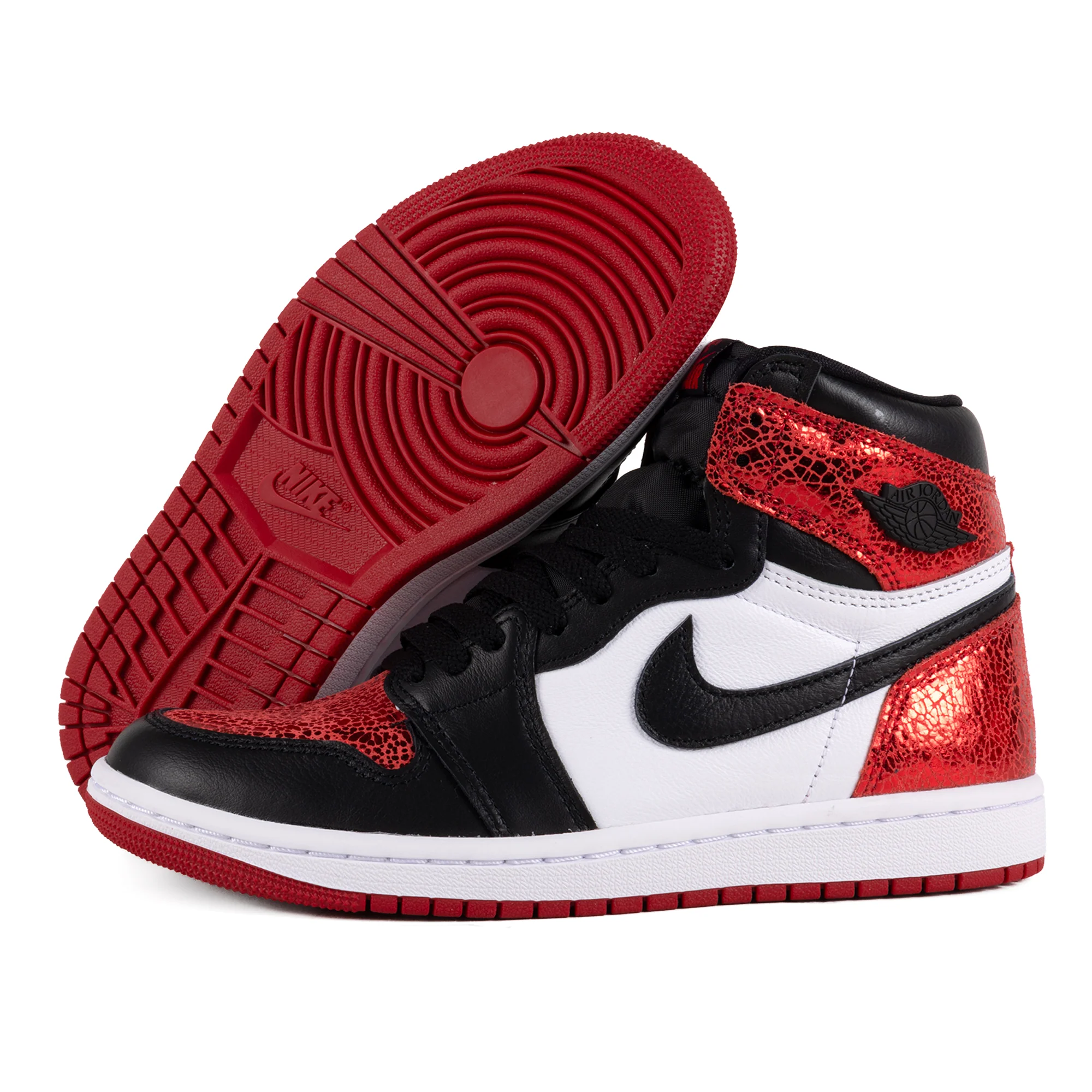 Nike Women's Air Jordan 1 Retro High OG Varsity Red/Black/White FD2596-602 - Image 5