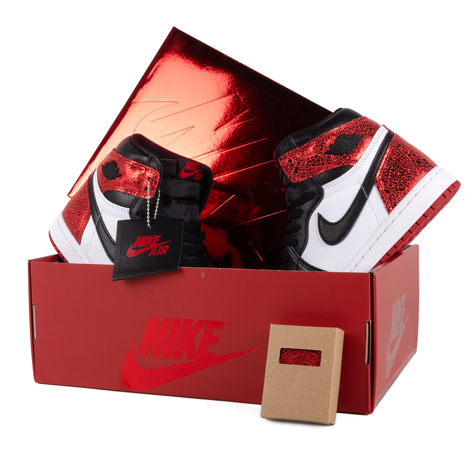 Nike Women's Air Jordan 1 Retro High OG Varsity Red/Black/White FD2596-602 - Image 6