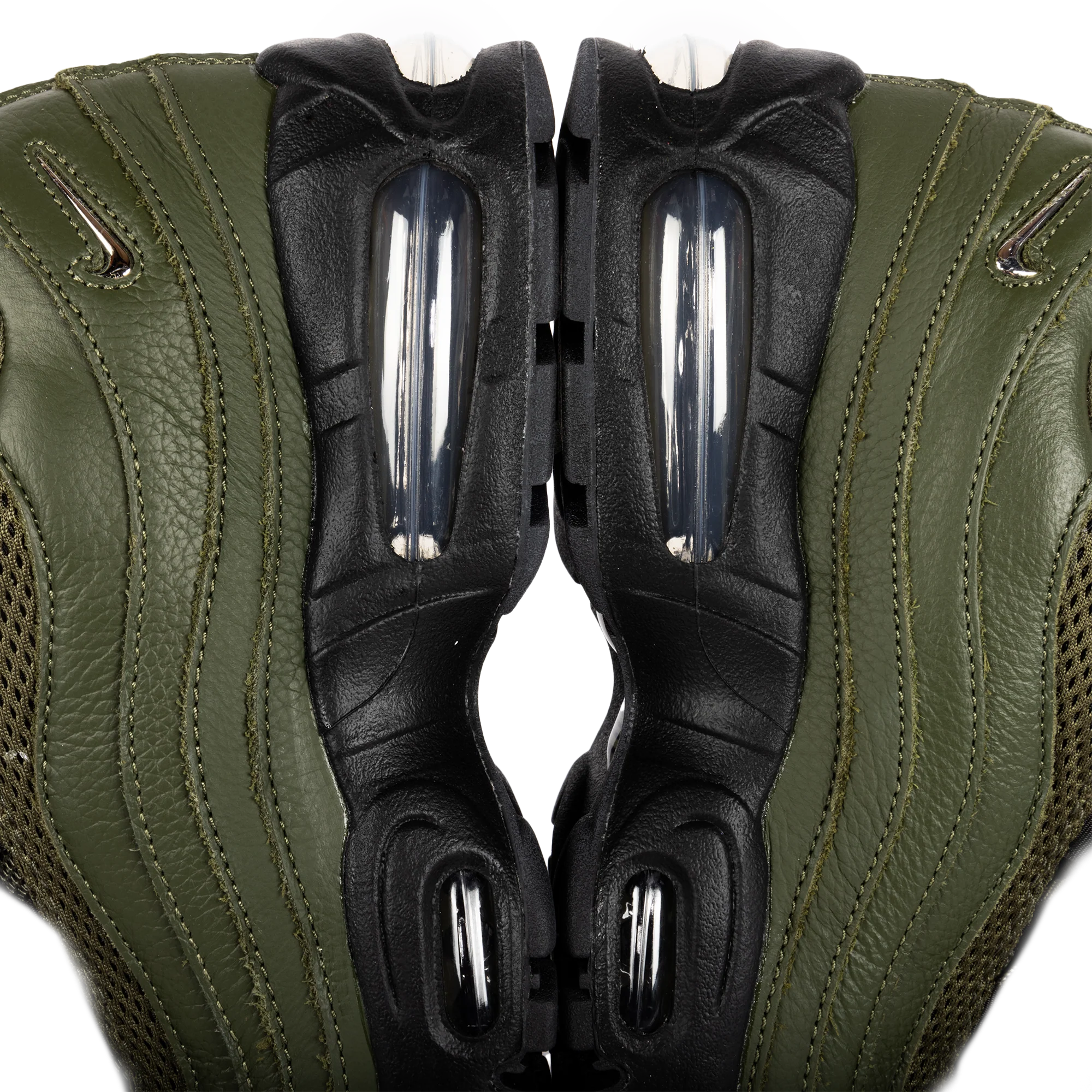 Nike Women's Air Max 95 Big Bubble Cargo Khaki/Medium Olive/Black IH1413-300 - Image 3
