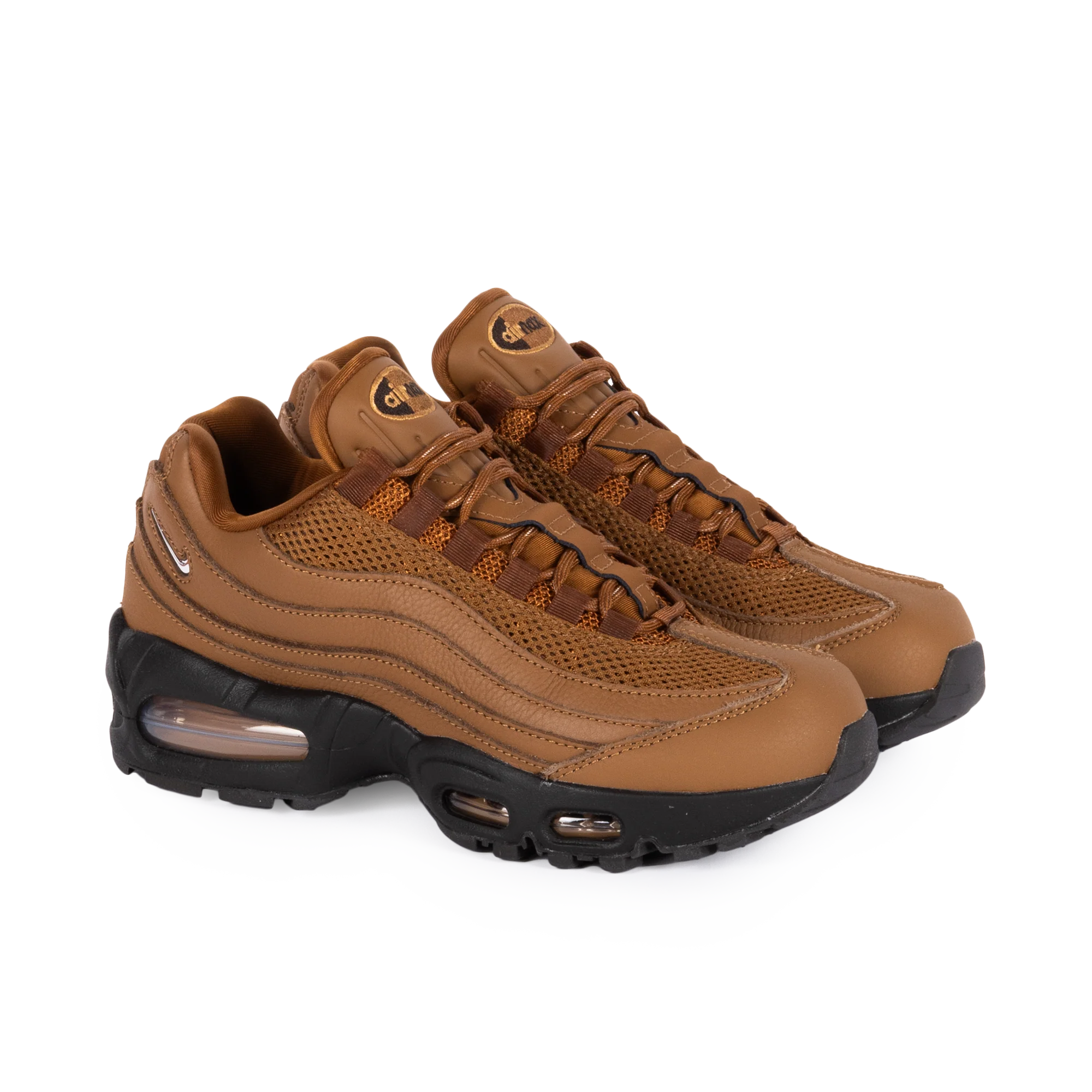 Nike Women's Air Max 95 Big Bubble Lt British Tan/Flax/Velvet Brown IH1413-200