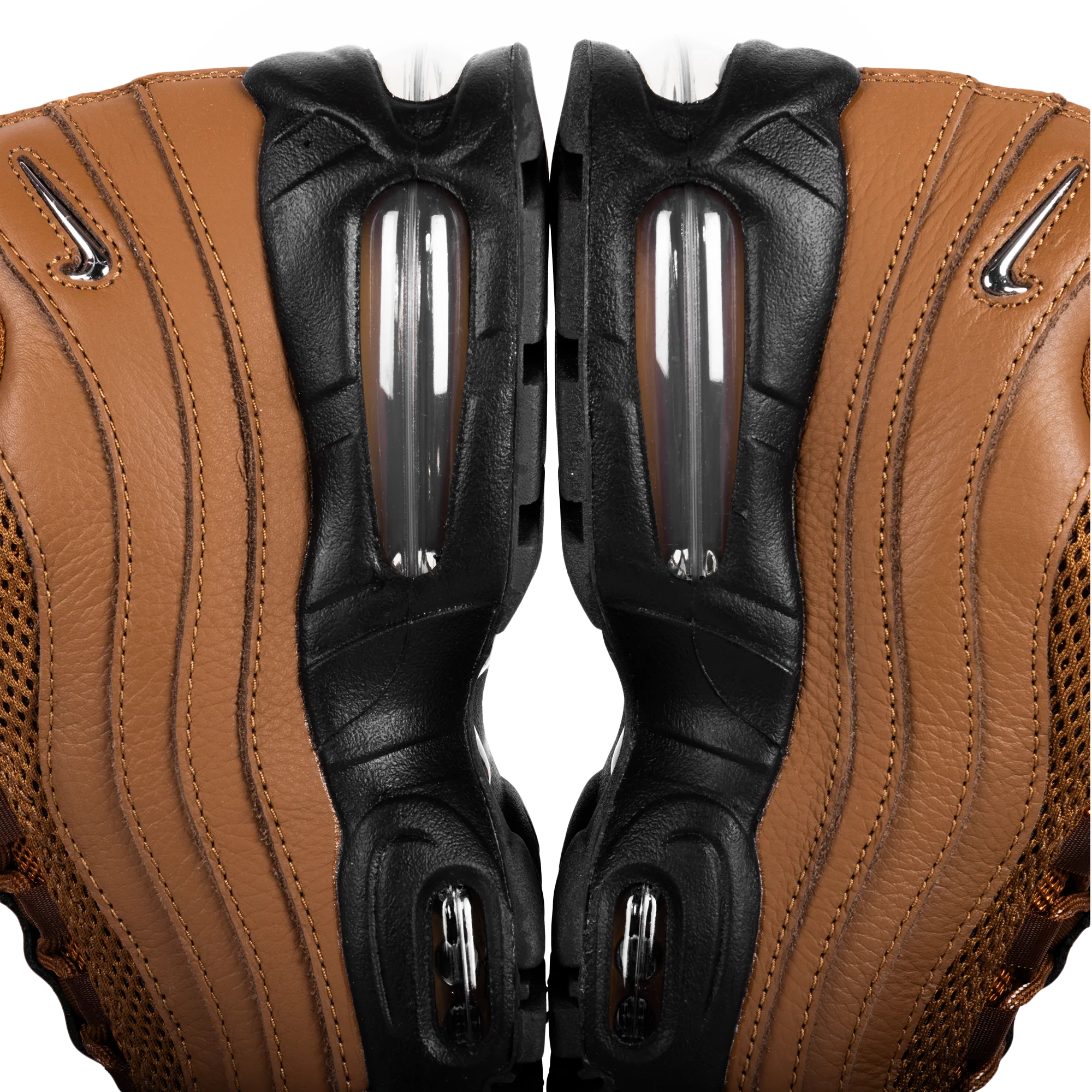 Nike Women's Air Max 95 Big Bubble Lt British Tan/Flax/Velvet Brown IH1413-200 - Image 2