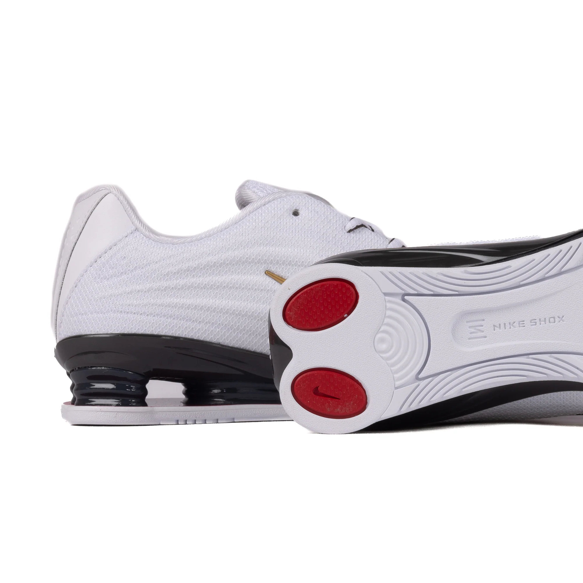 Nike Women's Shox Z White/Metallic Gold/Varsity Red HQ7540-100 - Image 3