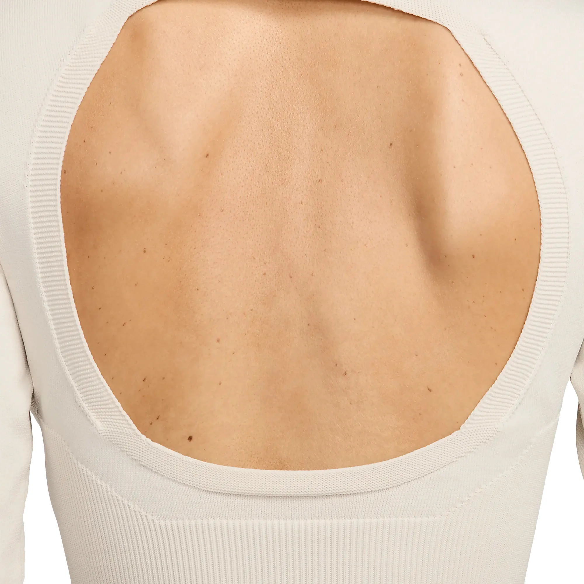 Nike Women's Sportswear Chill Knit Cropped 1/4/Zip Sweater Lt Orewood Brn/Sail FN4689-104 - Image 4