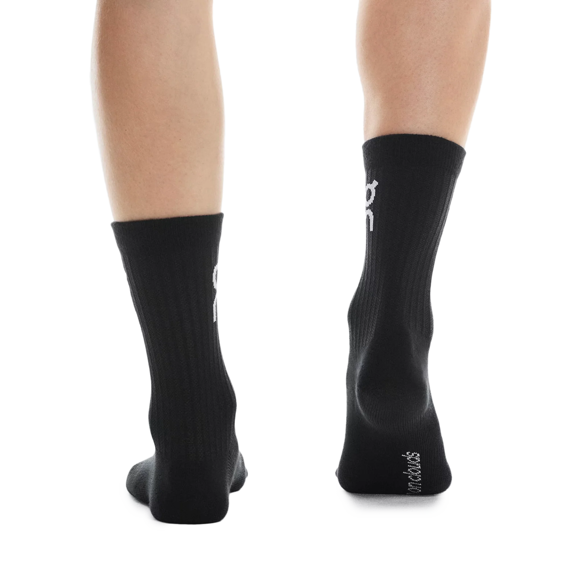 On Logo Sock High 3-Pack Black - Image 3