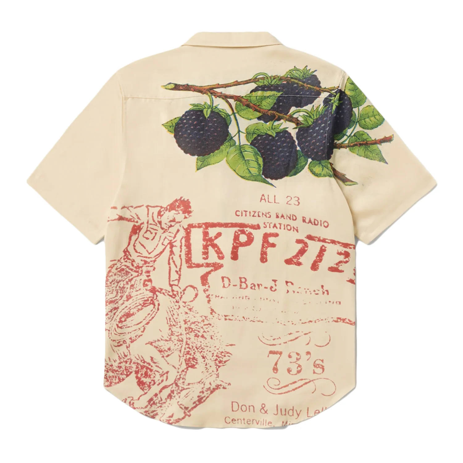 One Of These Days Loyalty Camp Shirt Ivory - Image 3
