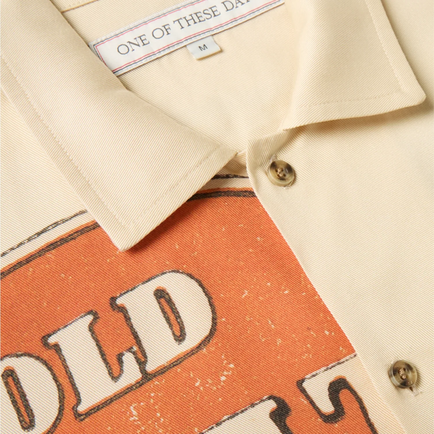 One Of These Days Loyalty Camp Shirt Ivory - Image 4