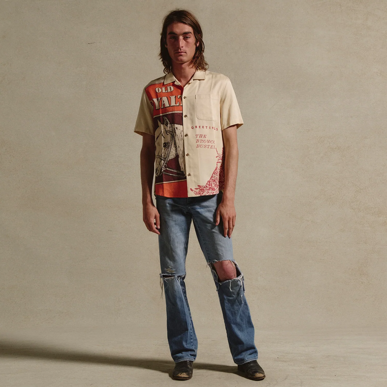 One Of These Days Loyalty Camp Shirt Ivory - Image 7