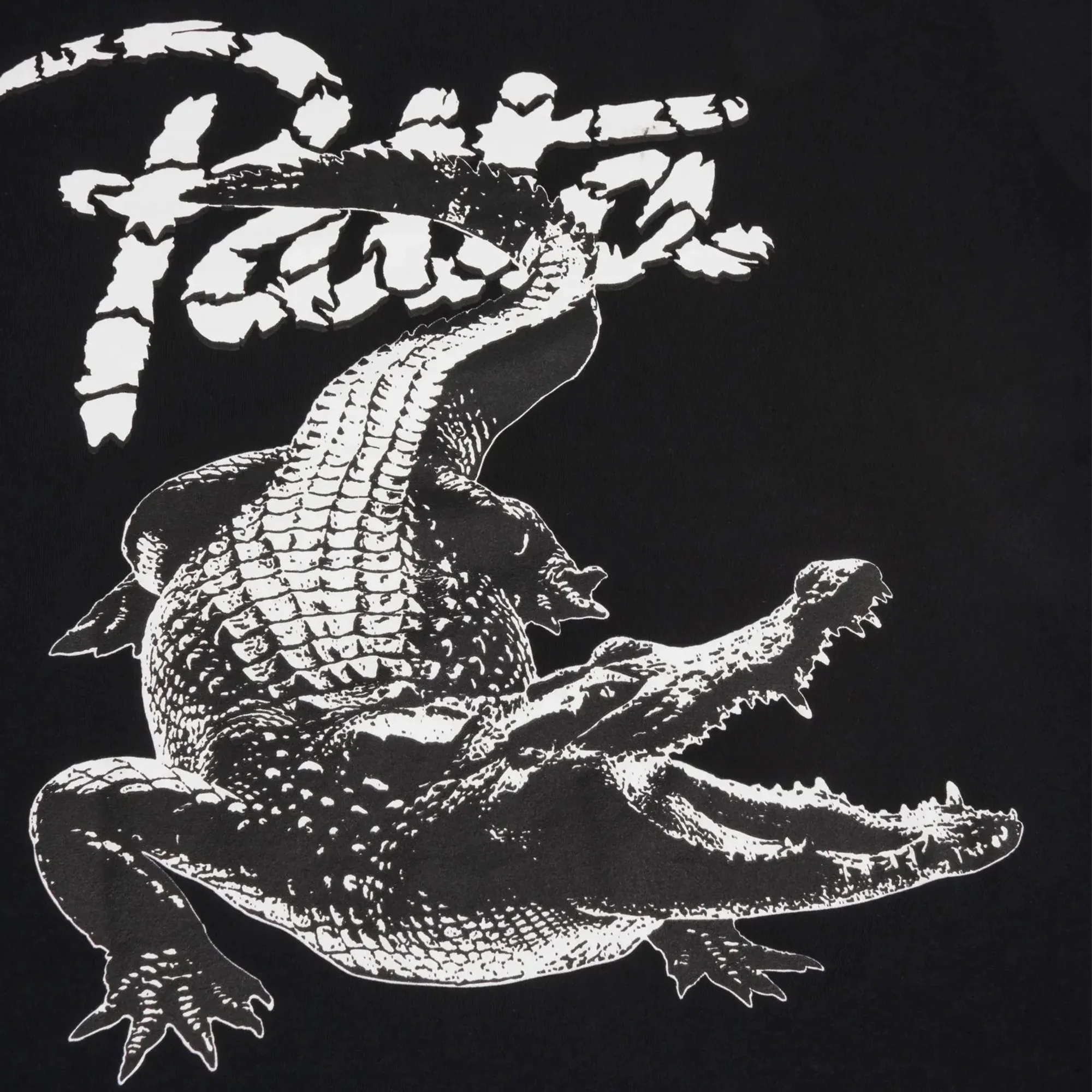 Patta Croco T-shirt Black - Image 5