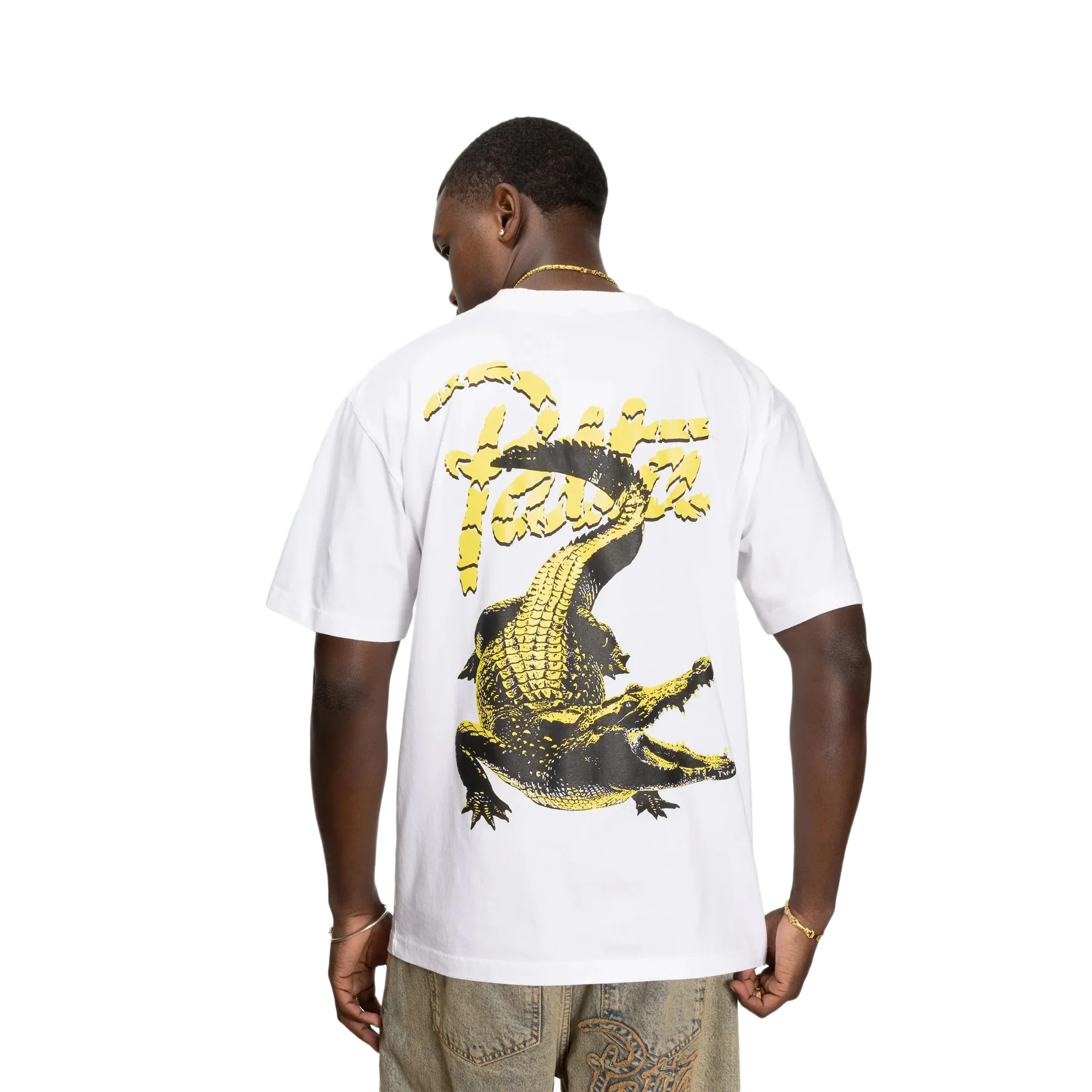 Patta Croco T-shirt White - Image 4