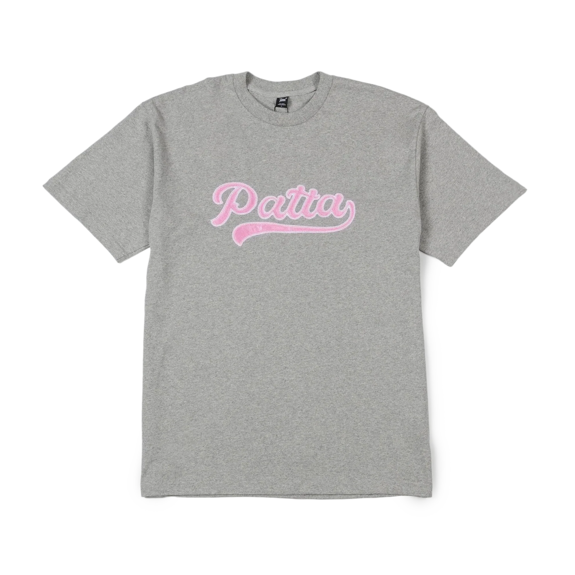 Patta Logo Tail T-Shirt Grey Heather