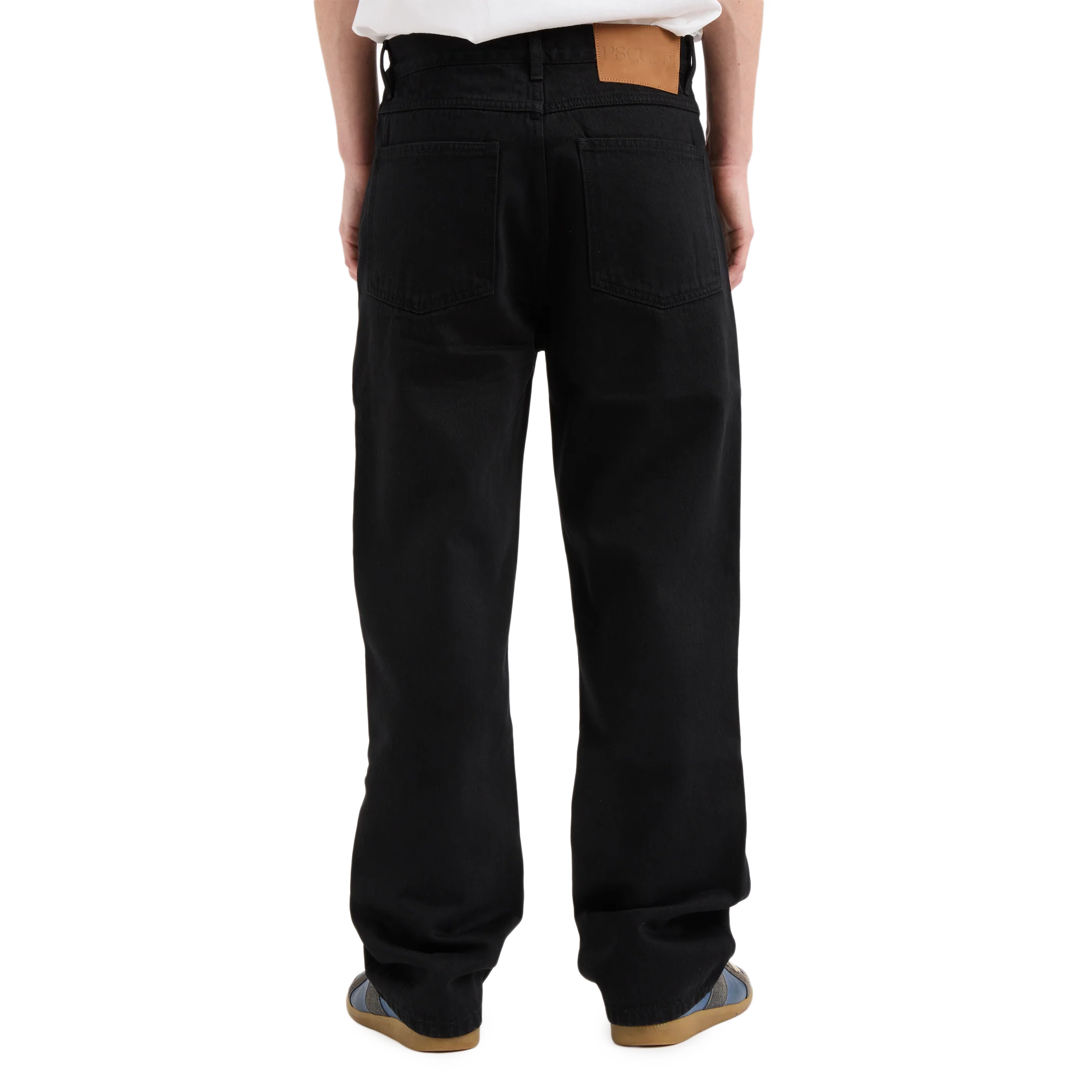Pseushi Standard Cut Rinse Wash Black Denim - Image 4