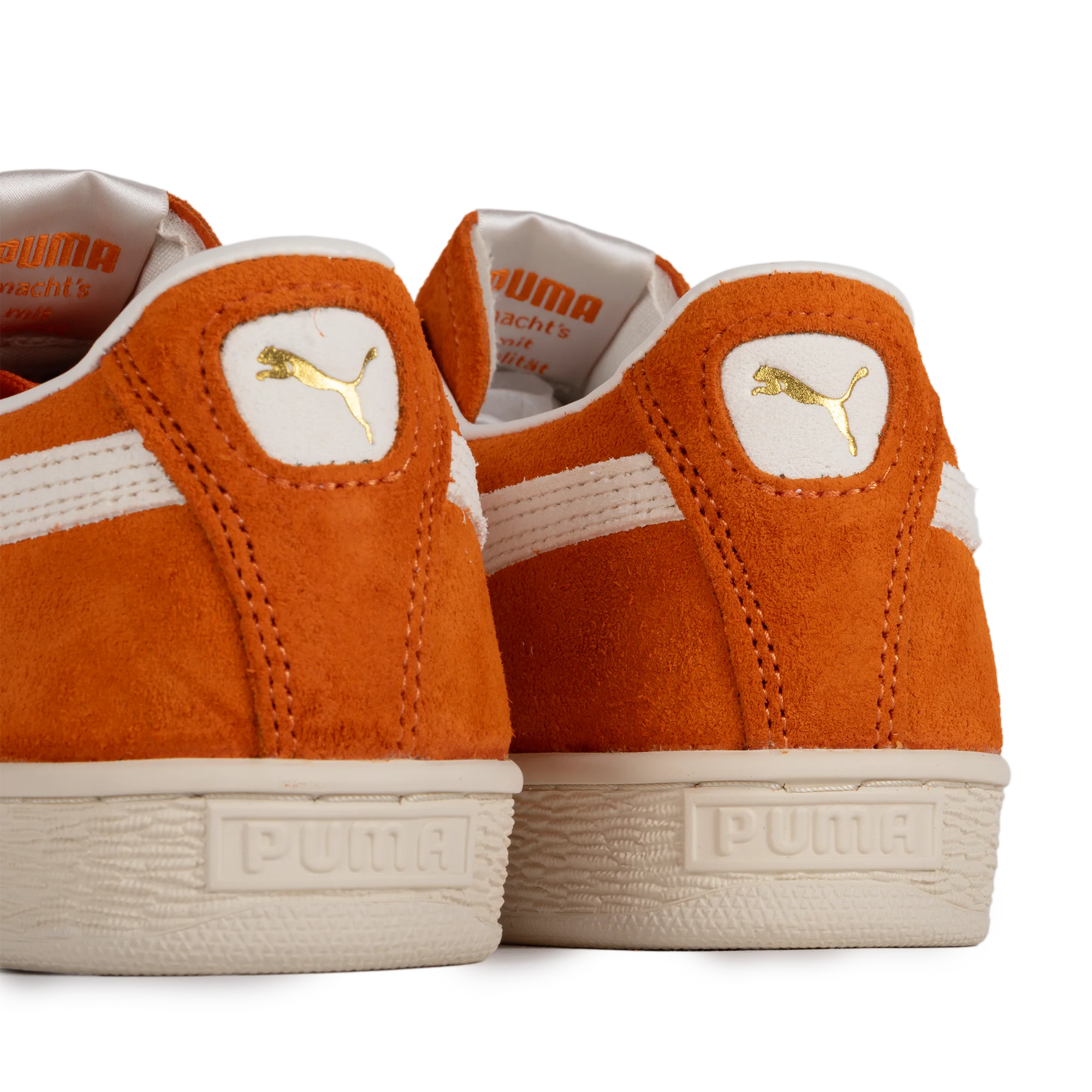 Puma Suede Charles F. Stead IV Orange Glo/White 40376602 - Image 2