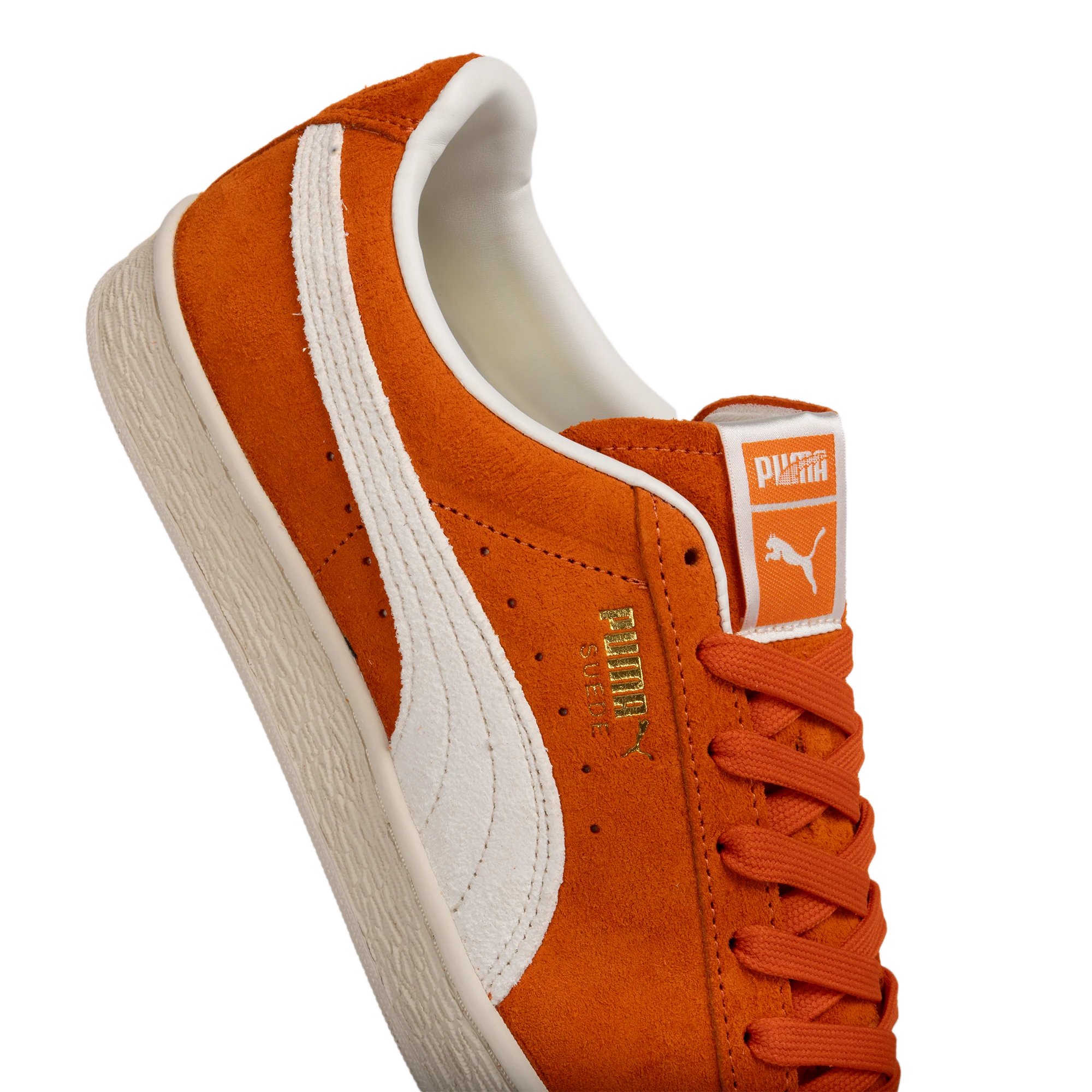 Puma Suede Charles F. Stead IV Orange Glo/White 40376602 - Image 3