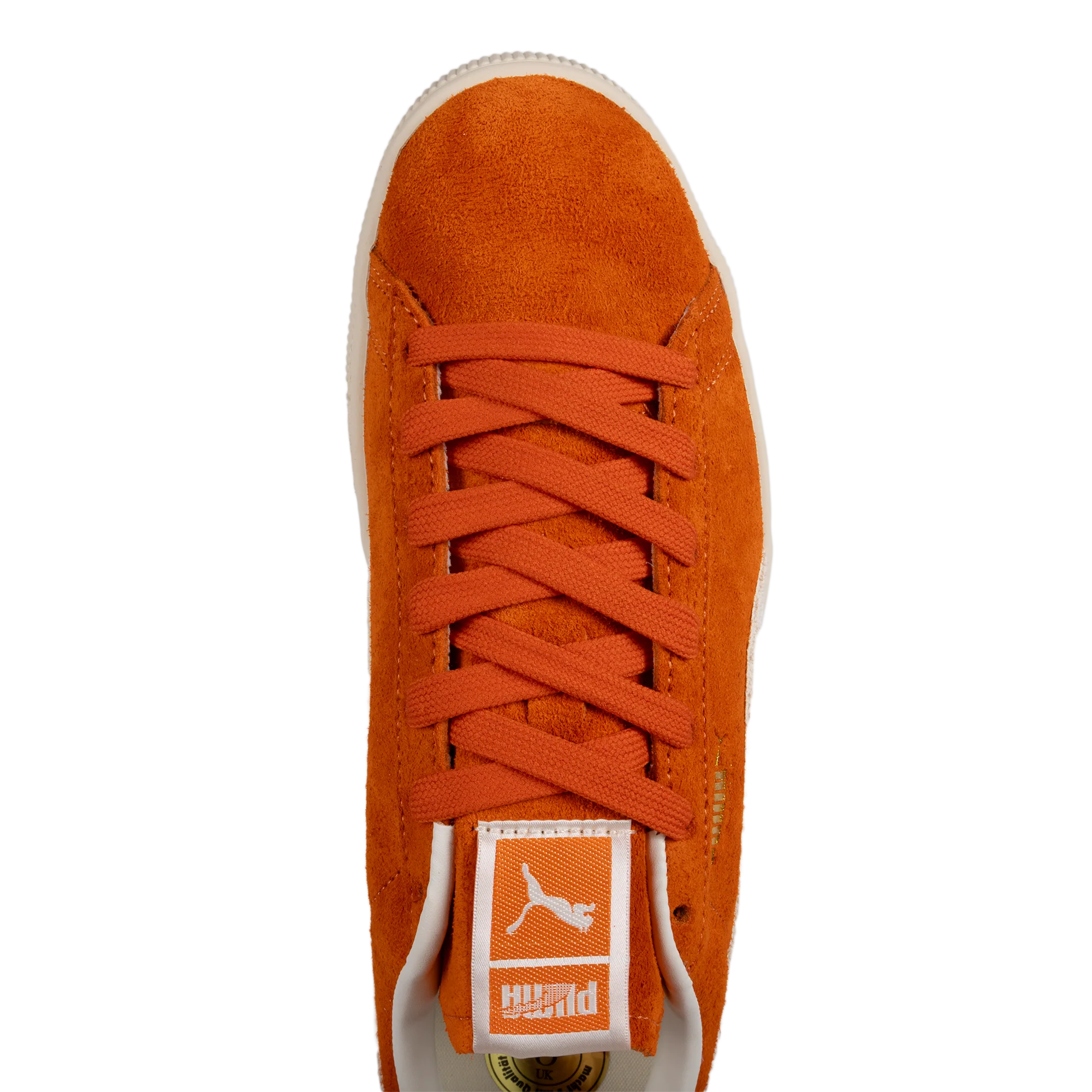 Puma Suede Charles F. Stead IV Orange Glo/White 40376602 - Image 4