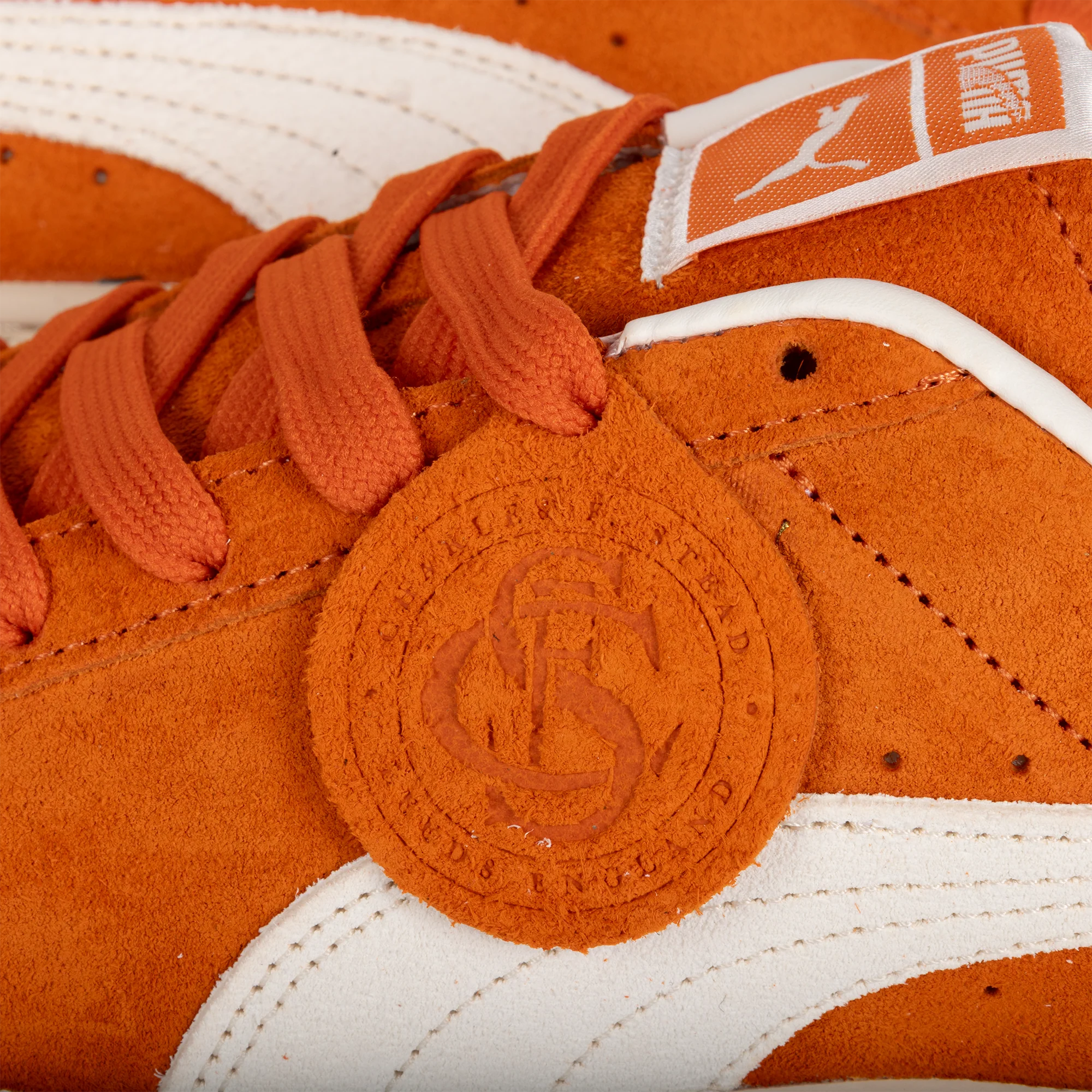 Puma Suede Charles F. Stead IV Orange Glo/White 40376602 - Image 5