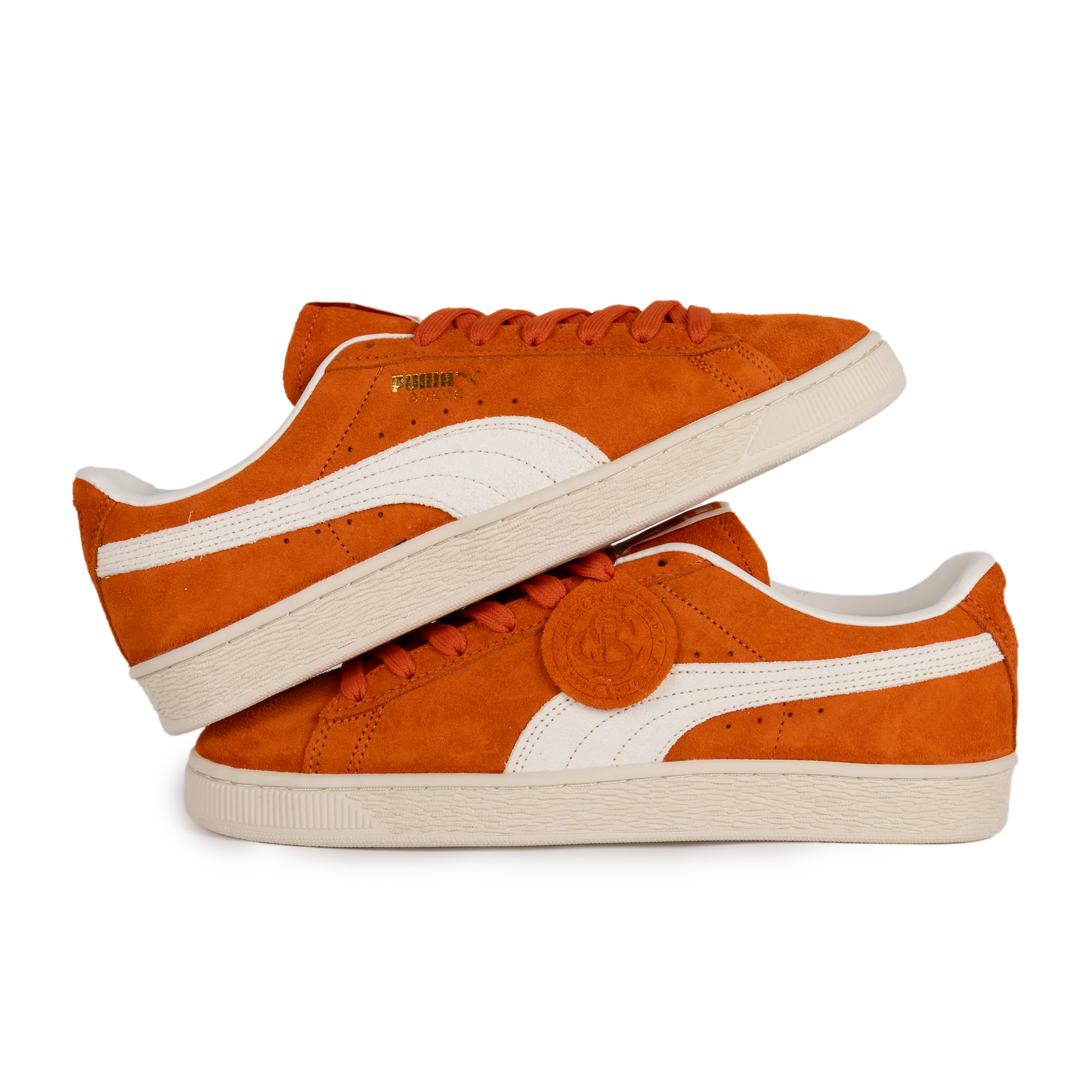 Puma Suede Charles F. Stead IV Orange Glo/White 40376602 - Image 6