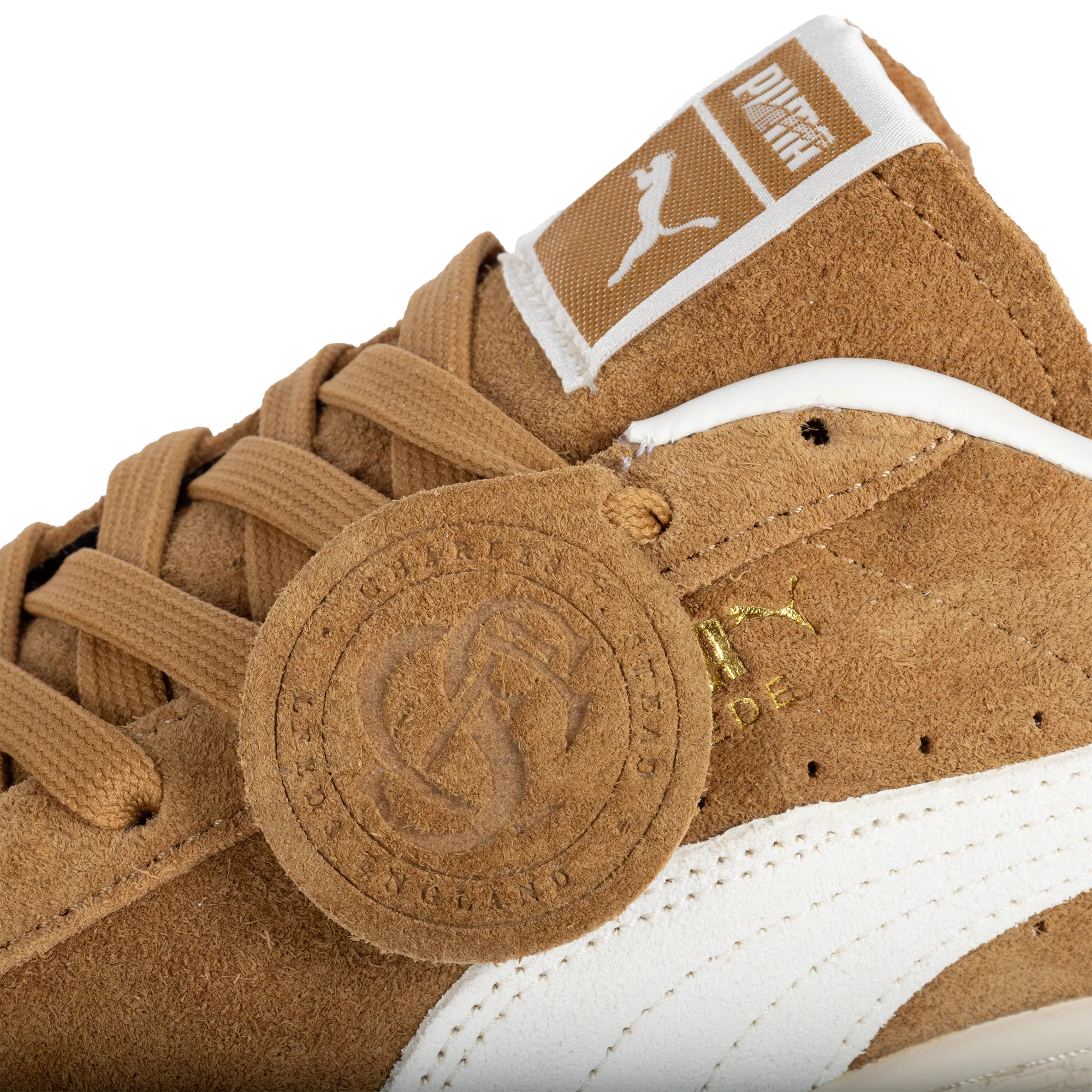 Puma Suede Charles F. Stead V Honey Butter/White 40376703 - Image 6