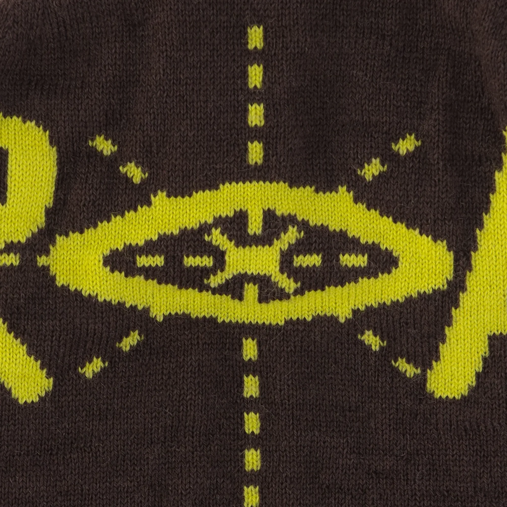 ROA Dial Wool Beanie Dark Brown RBUW2104YA17 - Image 3