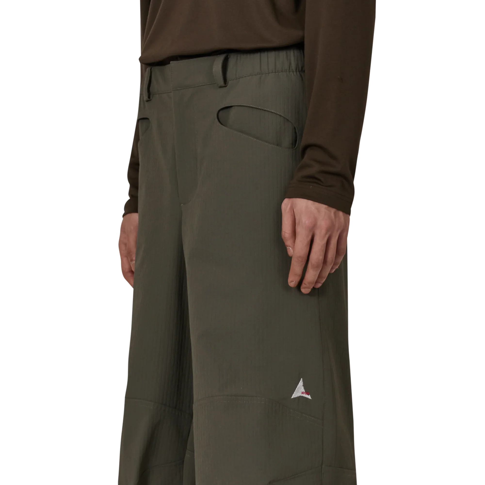 ROA Tambo Shaped Softshell Pant Dark Olive RBMW0527FA347 - Image 7