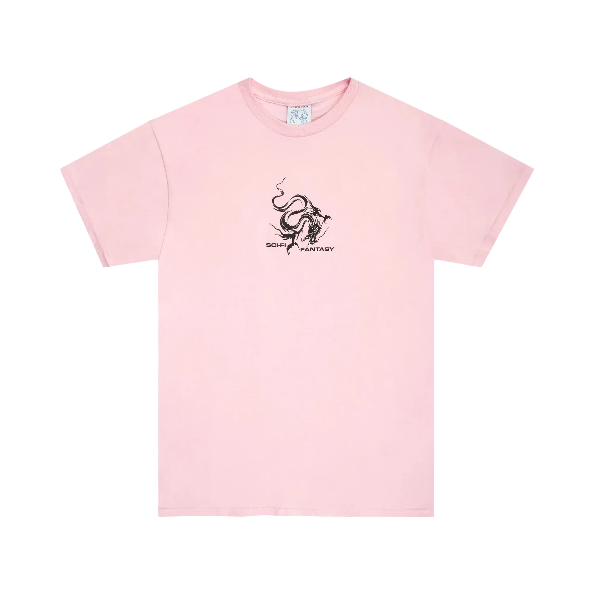Sci-Fi Fantasy Dragon T-Shirt Light Pink