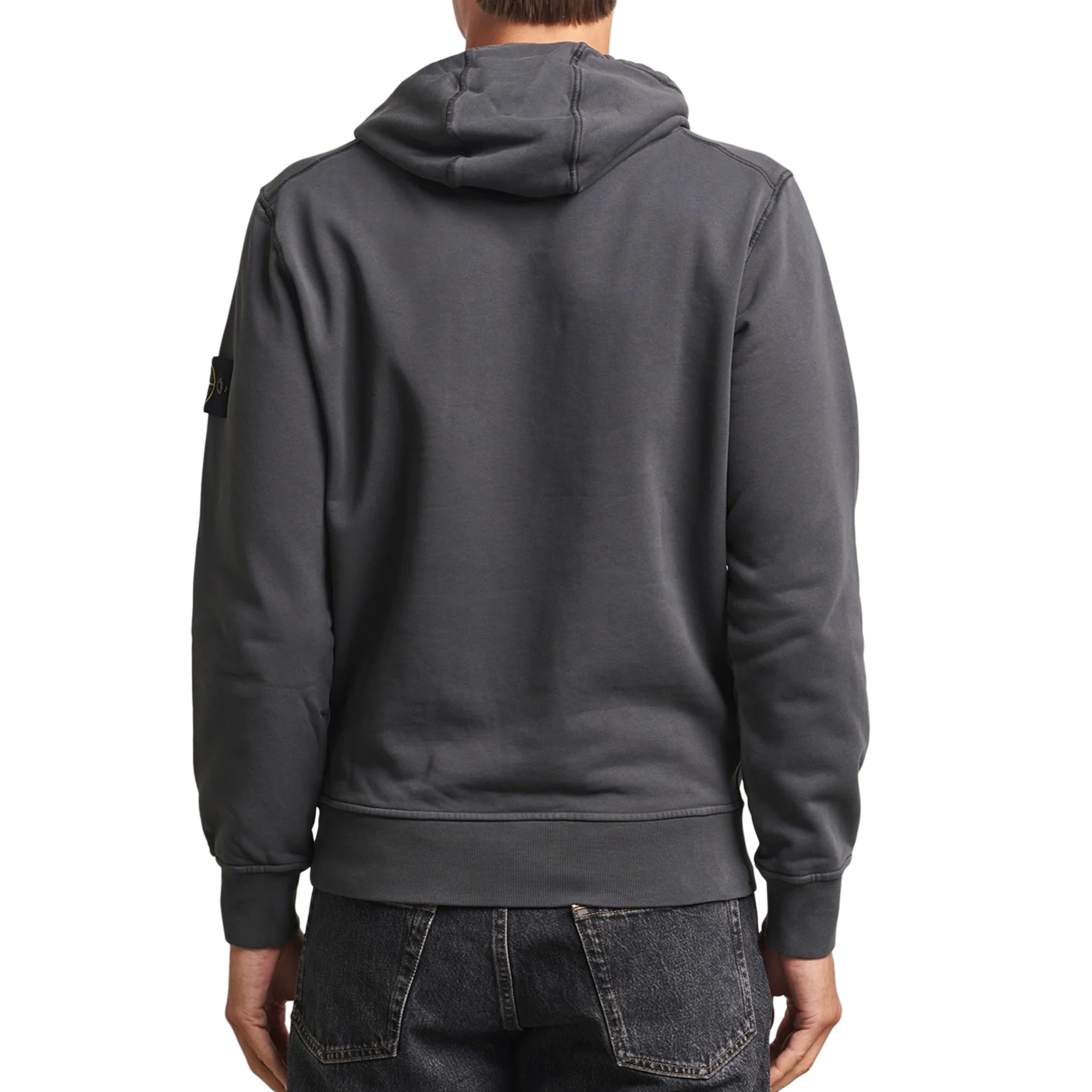 Stone Island Hoodie Sweater 6100062 Lead Grey - Image 3