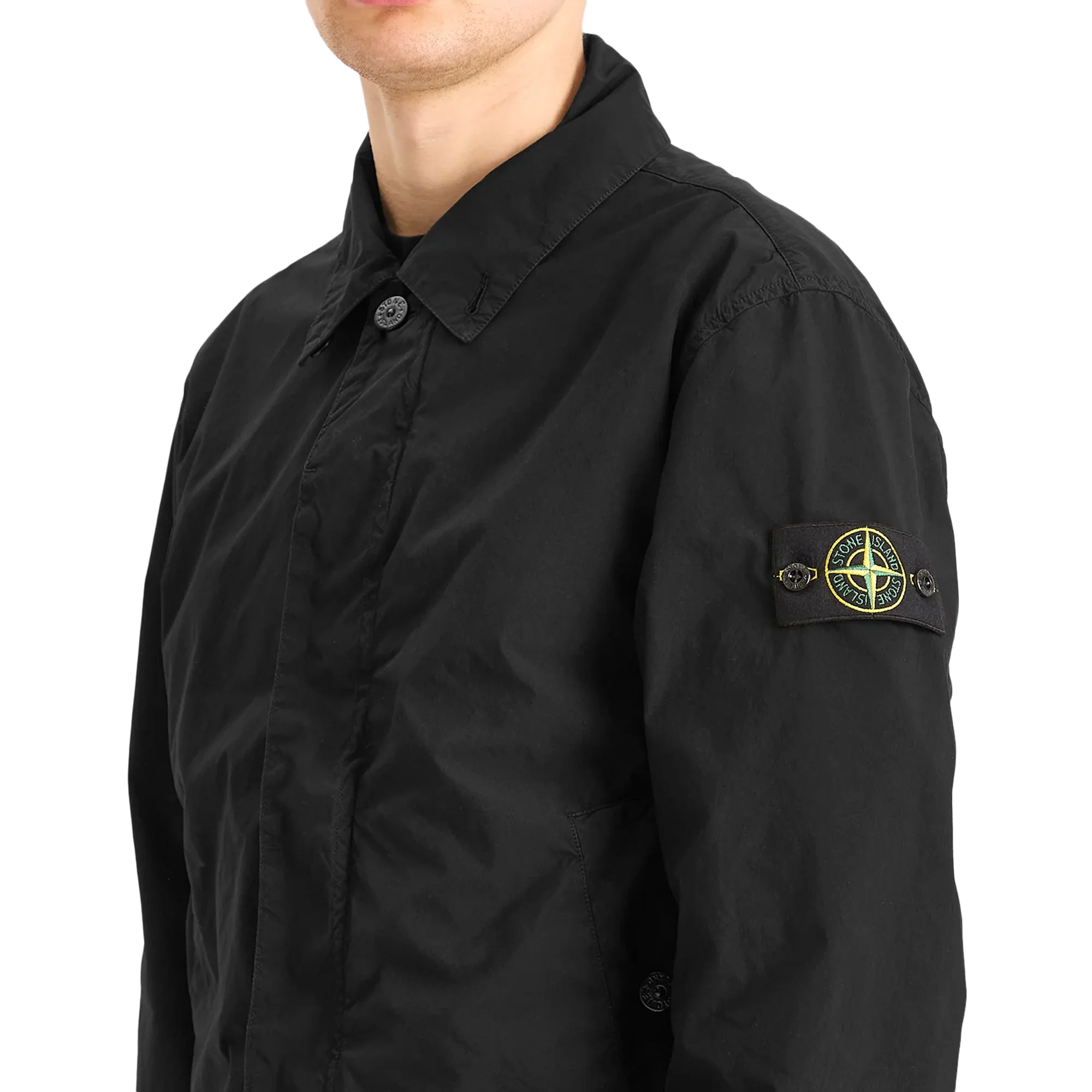 Stone Island Jacket Black K1S154100025 - Image 4