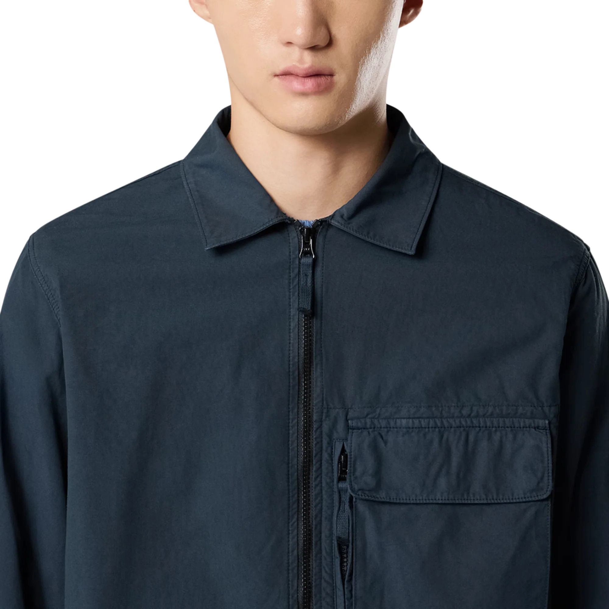 Stone Island Shirts 120004 Navy Blue - Image 3