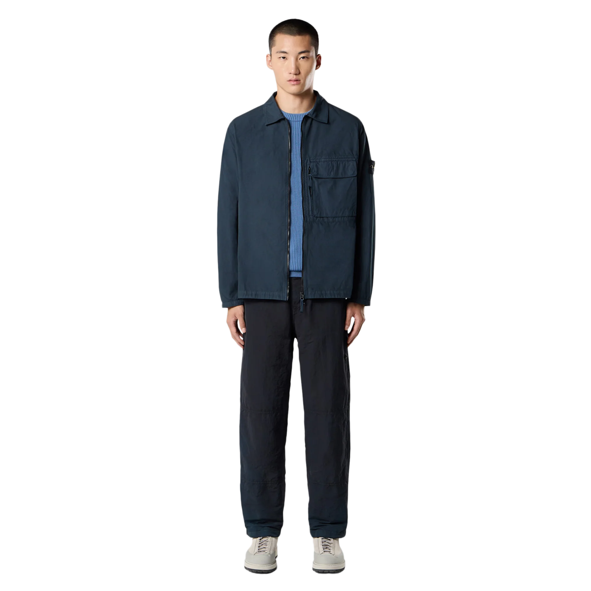 Stone Island Shirts 120004 Navy Blue - Image 5
