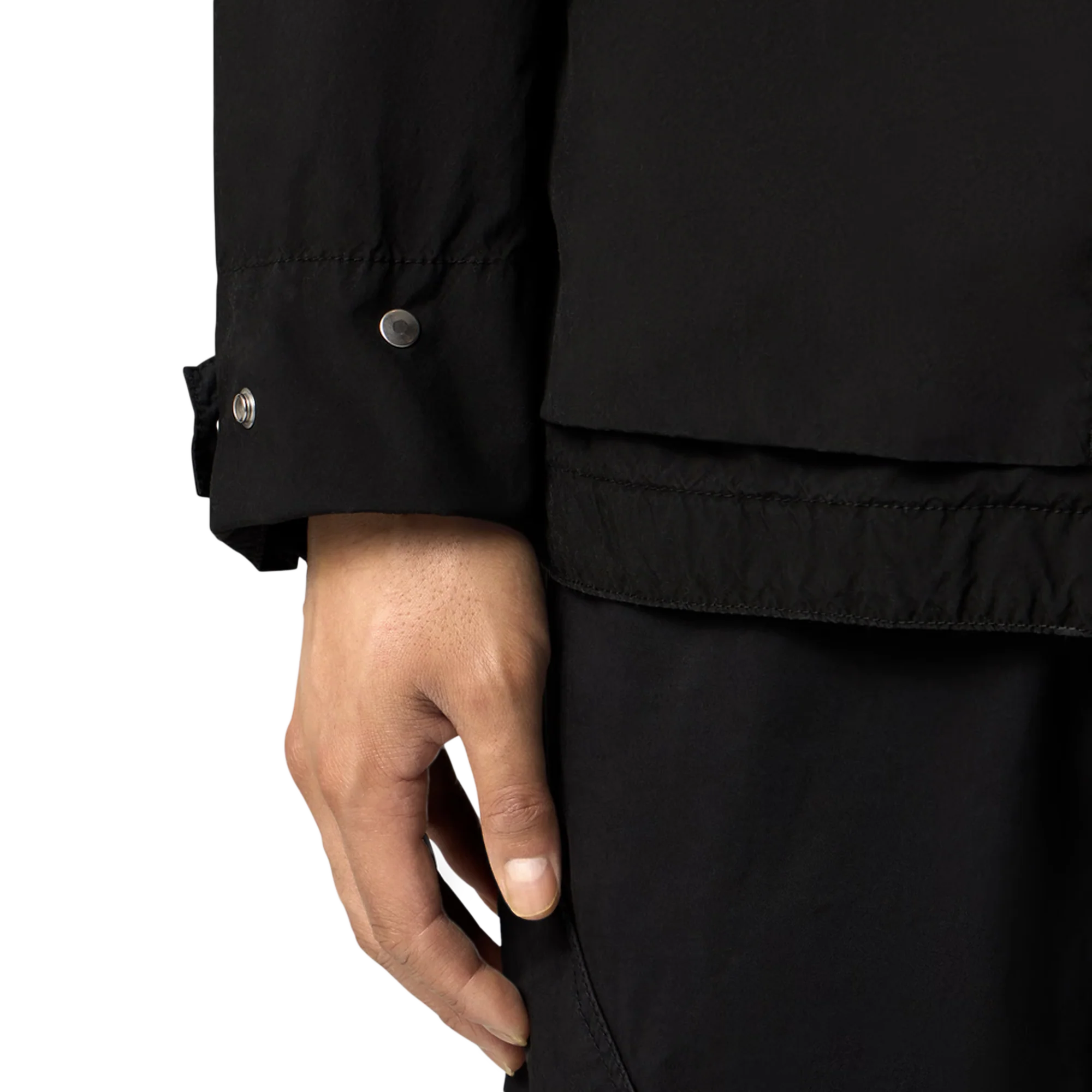 Stone Island Short Parka Q100014 Black - Image 6