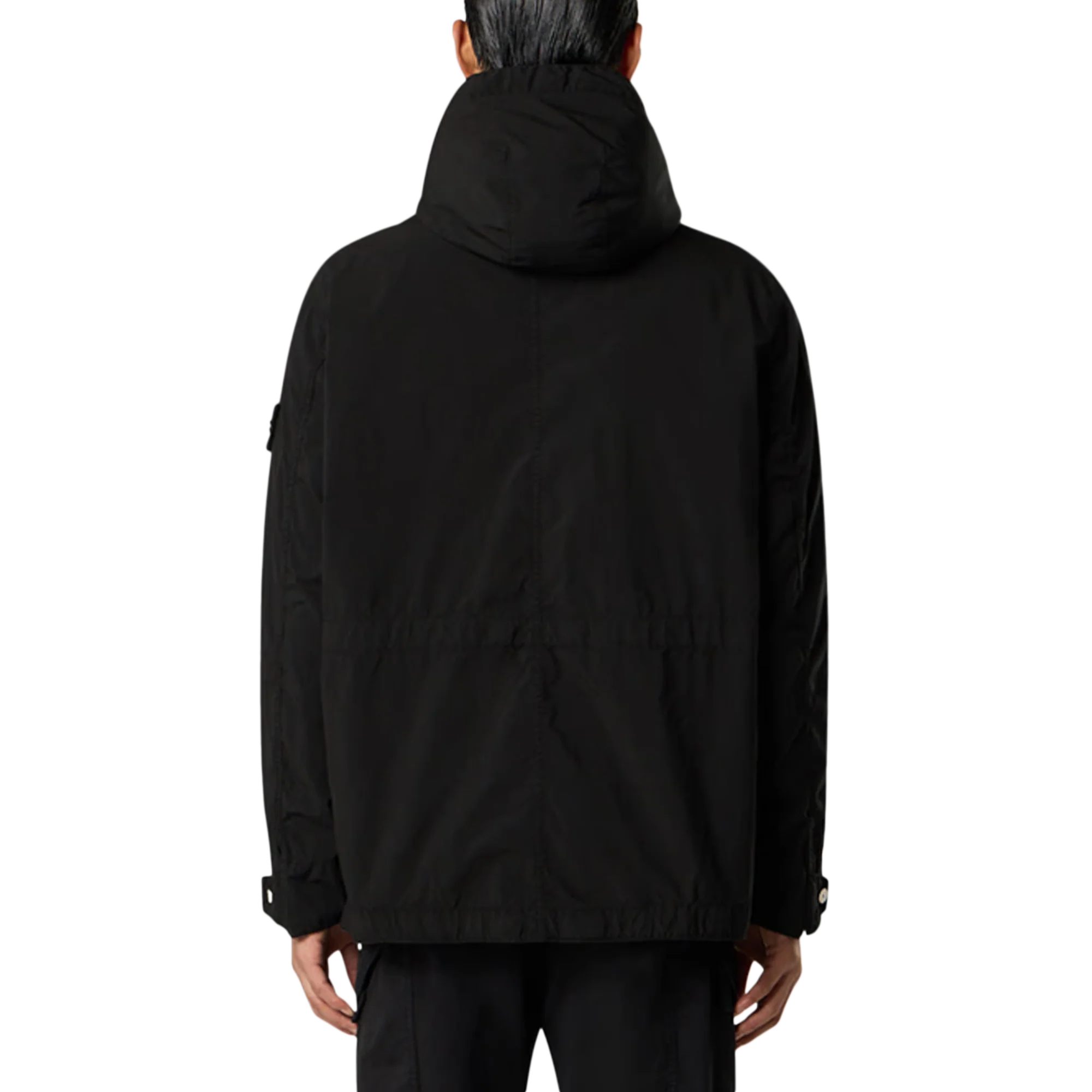 Stone Island Short Parka Q100014 Black - Image 7