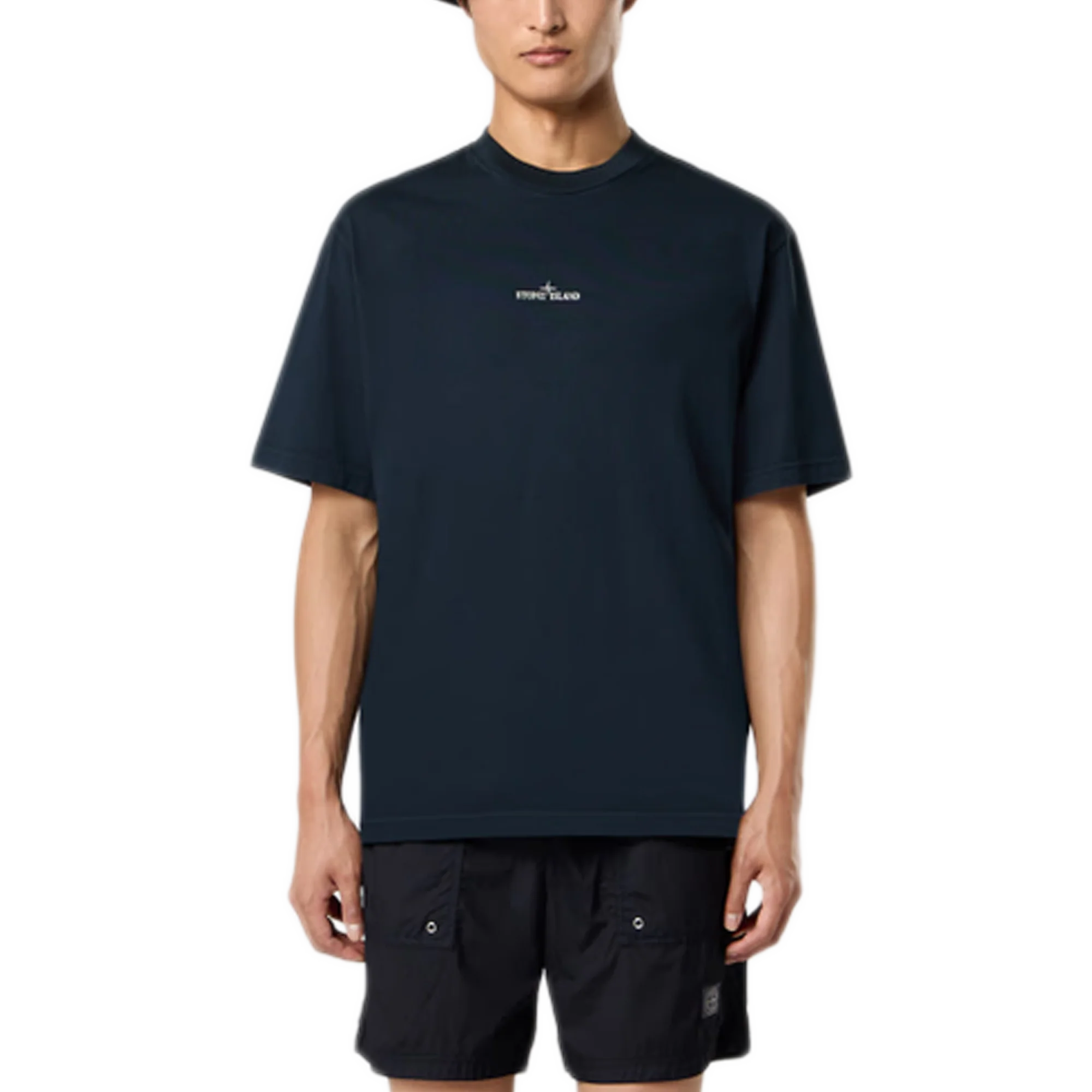 Stone Island Short Sleeve T-Shirt 2100037-S0241 Navy Blue - Image 2