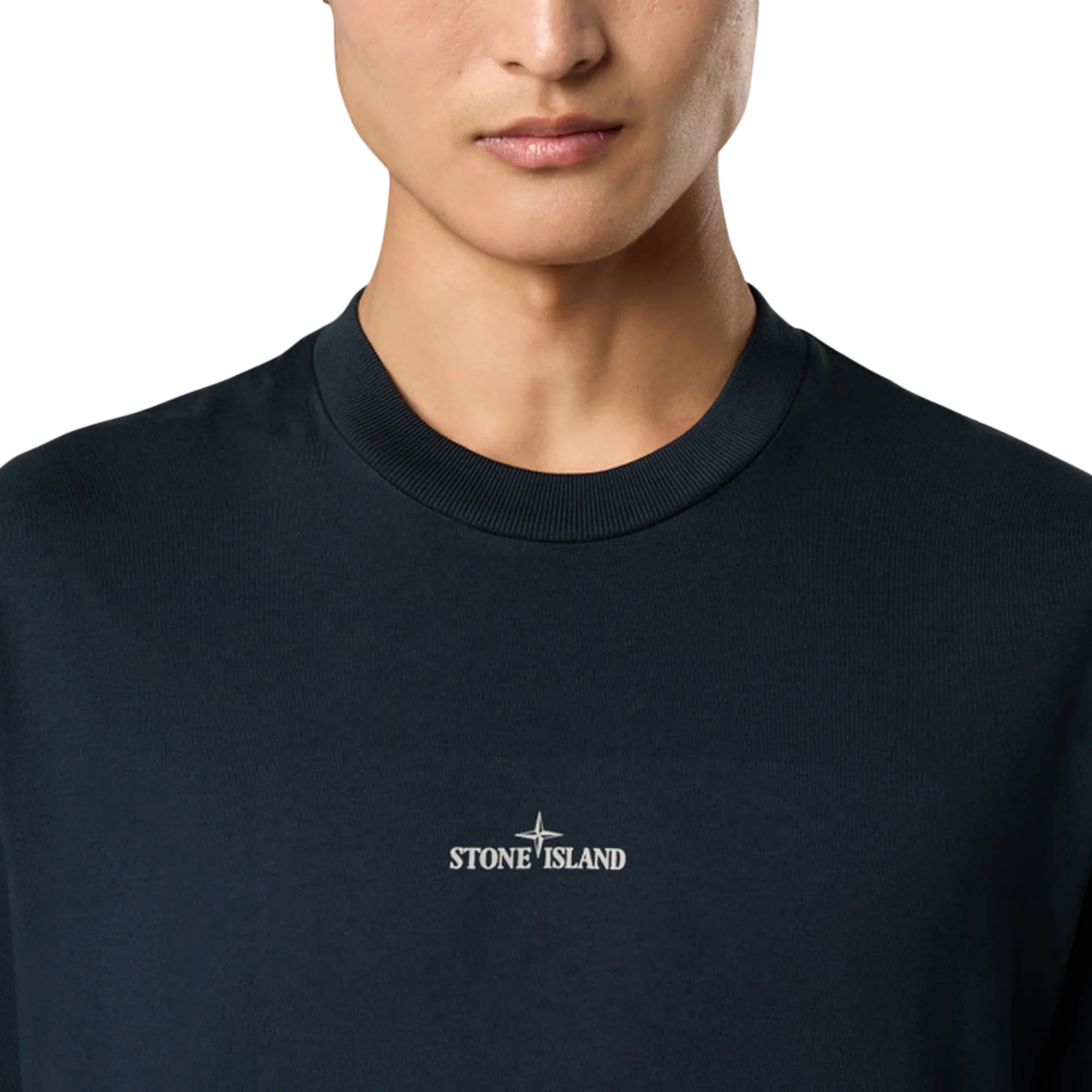 Stone Island Short Sleeve T-Shirt 2100037-S0241 Navy Blue - Image 4