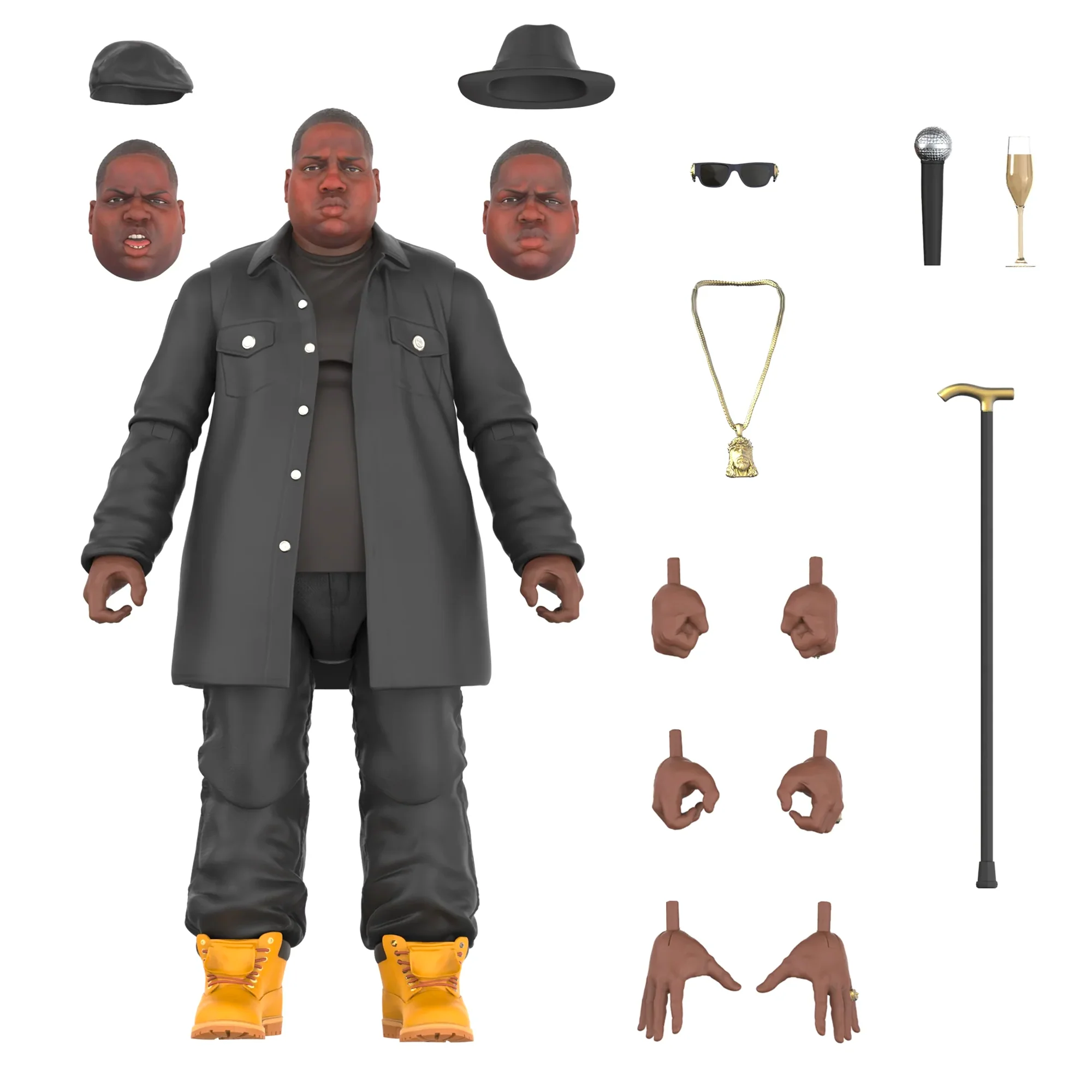 Super7 The Notorious B.I.G Biggie ULTIMATES! 7" Scale Action Figure - Image 3