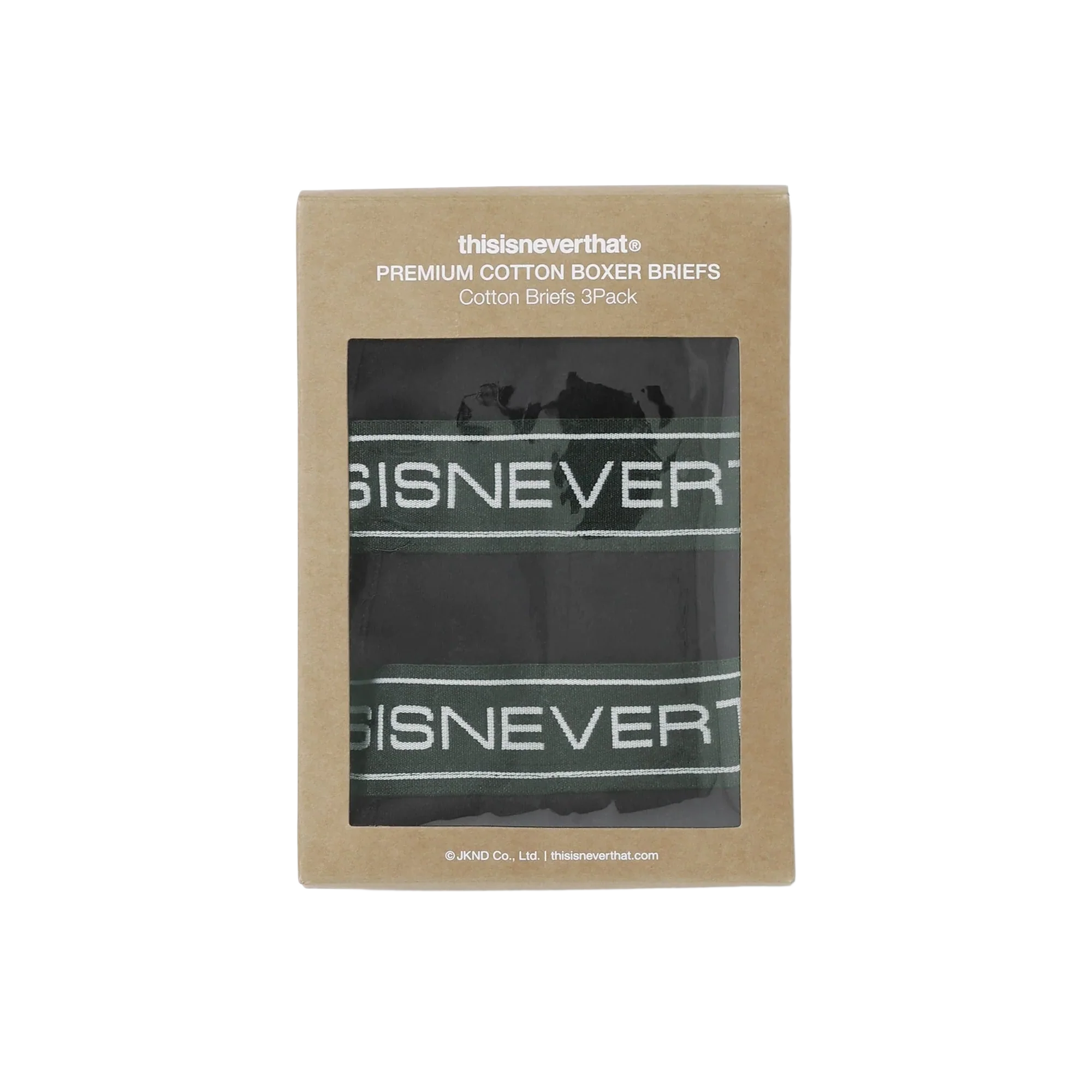 thisisneverthat Cotton Briefs 3-Pack Black - Image 4