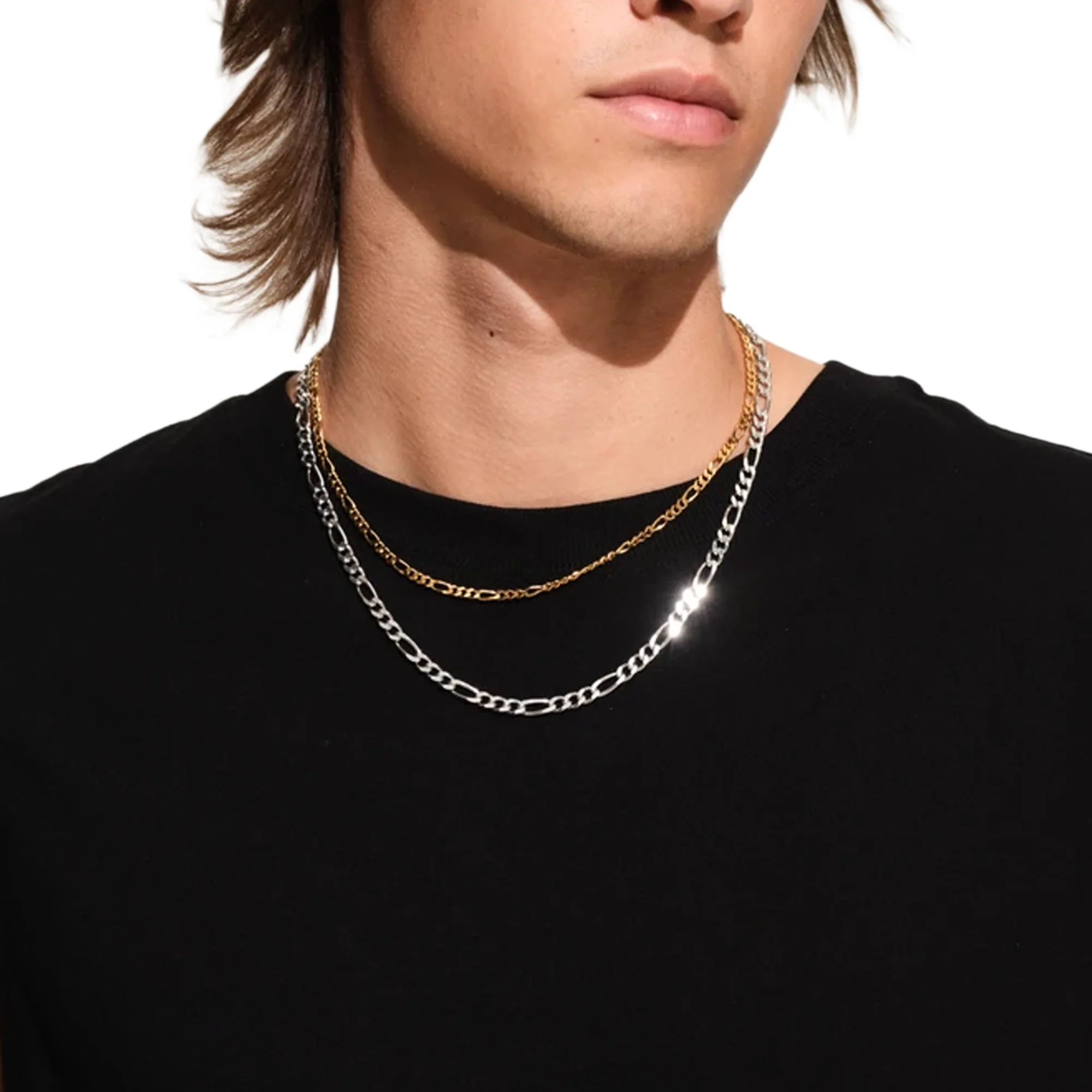 Tom Wood Bo Chain Slim Necklace Gold - Image 4
