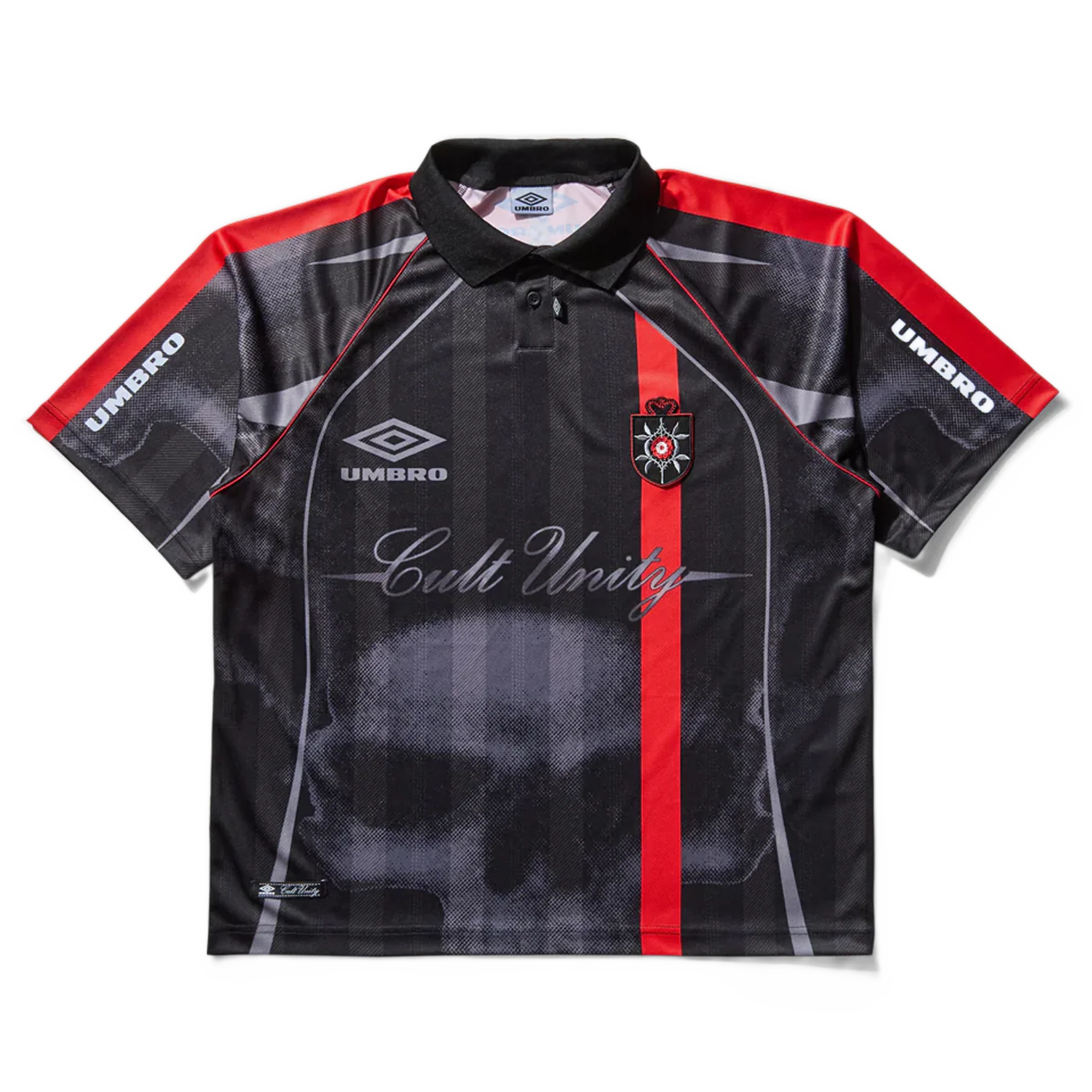 Umbro 01 03 Polo Black Red