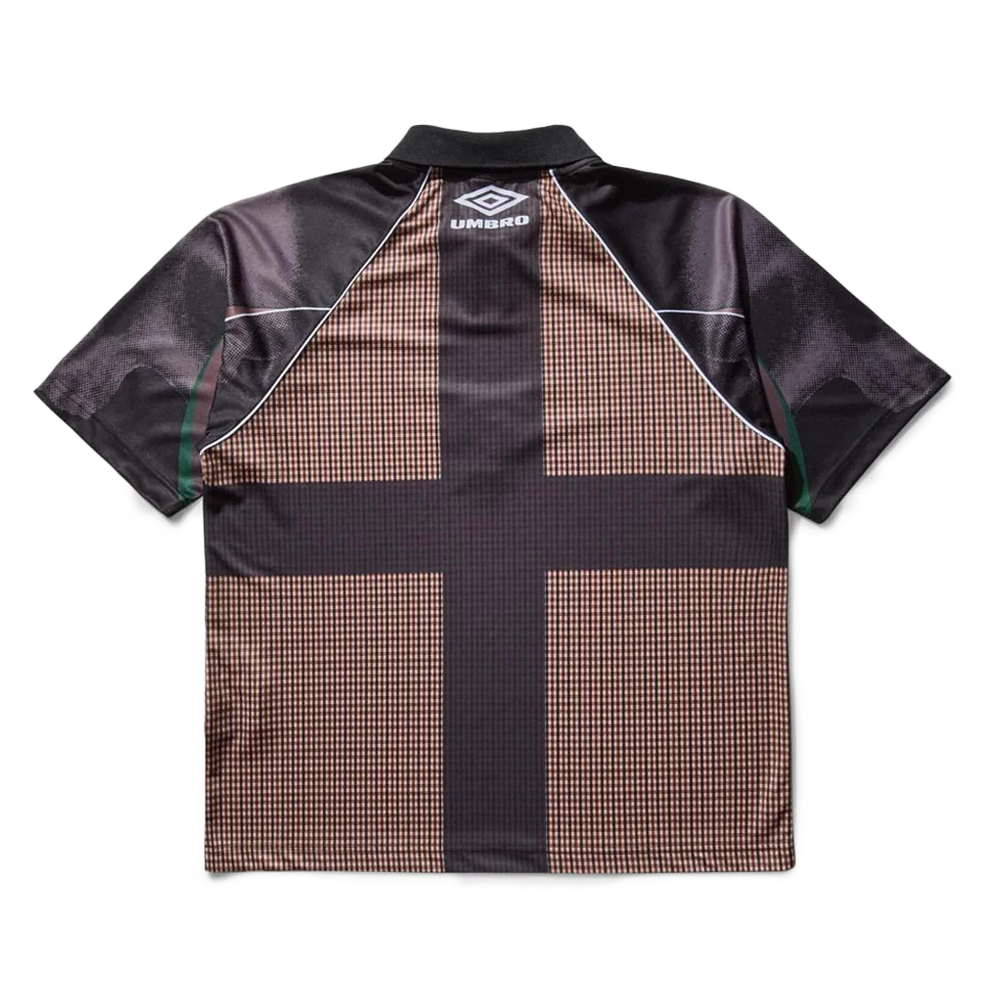 Umbro Cult Unity Check Polo Beige Black - Image 6